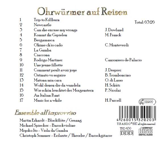 CD Ohrwrmer auf Reisen